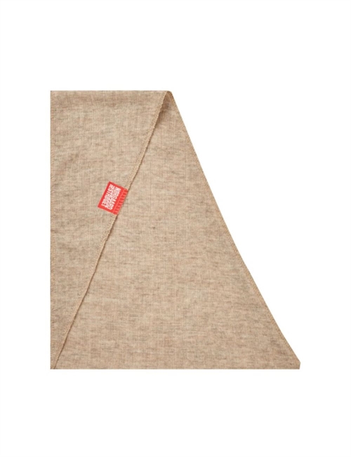 NØRGAARD PAA STRØGET SCARF TRIANGLE WOOL LIGHT CAMEL